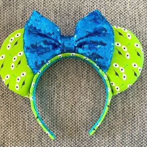 Green Alien Toy Story Minnie Ears